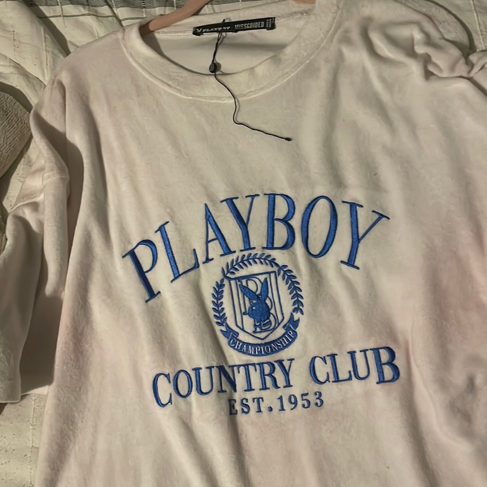 Playboy X misguided swim suit cover / dress size 12